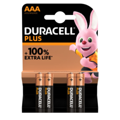 Piles Alcalines AAA Duracell Plus Power 1.5V | Smarty Paris 